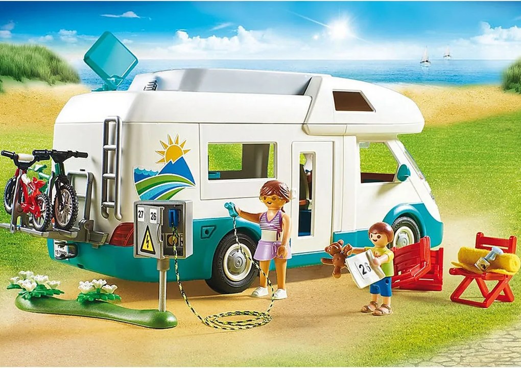 Playmobil - Семеен кемпер 70088