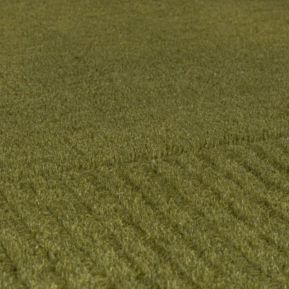Зелен вълнен килим 160x230 cm - Flair Rugs