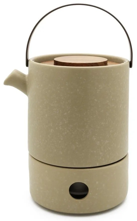 Сиво-бежов керамичен сервиз за чай Umea – Bredemeijer