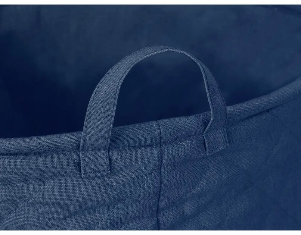 Тъмносин текстилен кош за пране 67 l Tom Tailor – Wenko