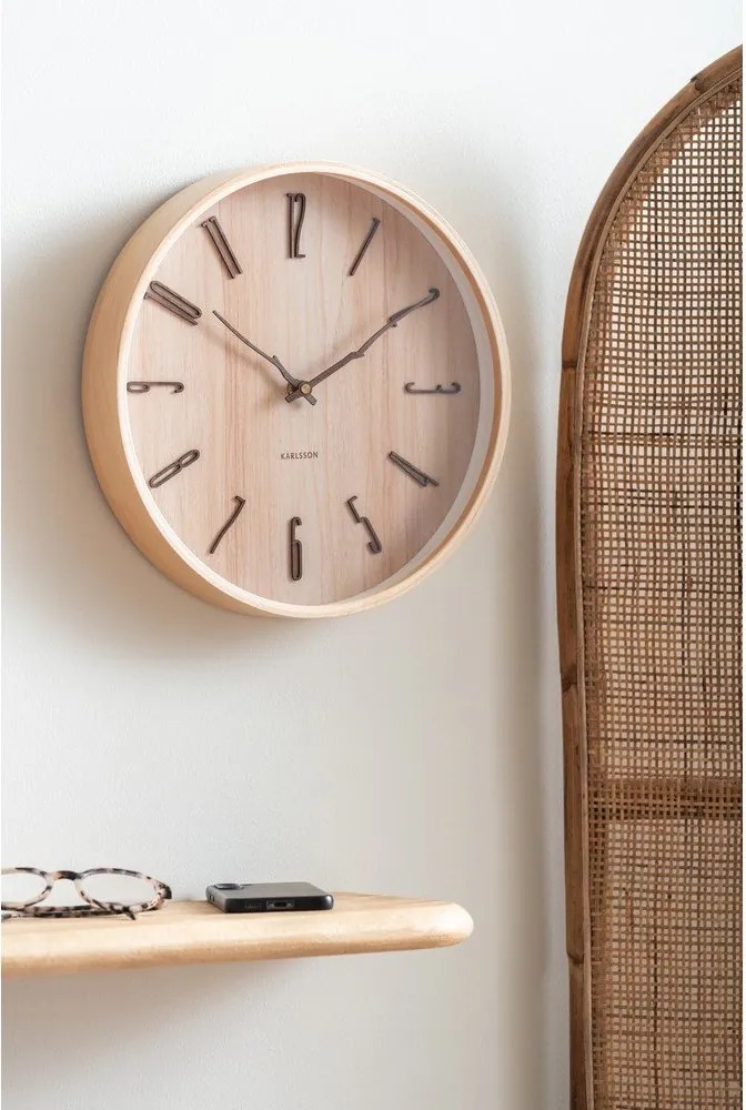 Стенен часовник ø 30 cm Rama – Karlsson