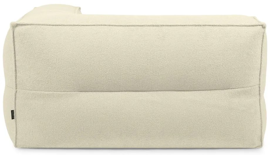 Кафяв пуф от букле Mass Corner 150 Left – SLOWDOWN