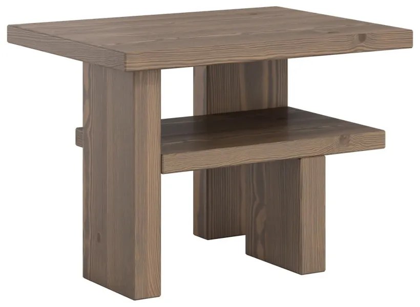 Странична масичка от масивен бор 34x45 cm Japan – Karup Design