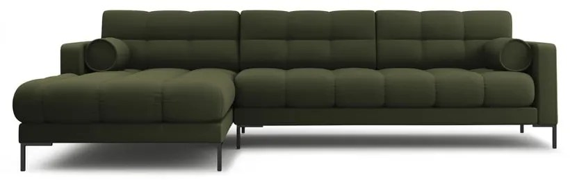 Зелен ъглов диван (ляв ъгъл) Bali – Cosmopolitan Design