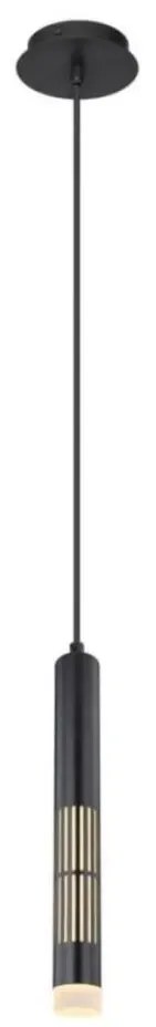 Globo 15630H - LED полилей на кабел PENNY LED/12W/230V 3000K черен