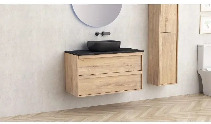 Конзолен шкаф, CARRARA  ICP 10055, Inter Ceramic, шперплат, 100x46x55см