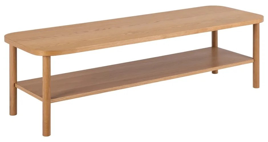 Масичка за кафе от дъб в естествен цвят 50x150 cm Banbury – Actona