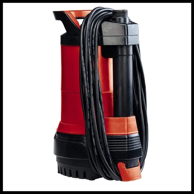 Електрическа потопяема хидрофорна помпа за чиста вода Einhell GE-PP 5555 RB-A, 550 W, 20 м, 5500 л/ч (4170425)