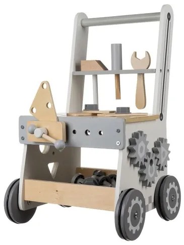 Дървена работилница за деца с инструменти - образователна играчка 3в1