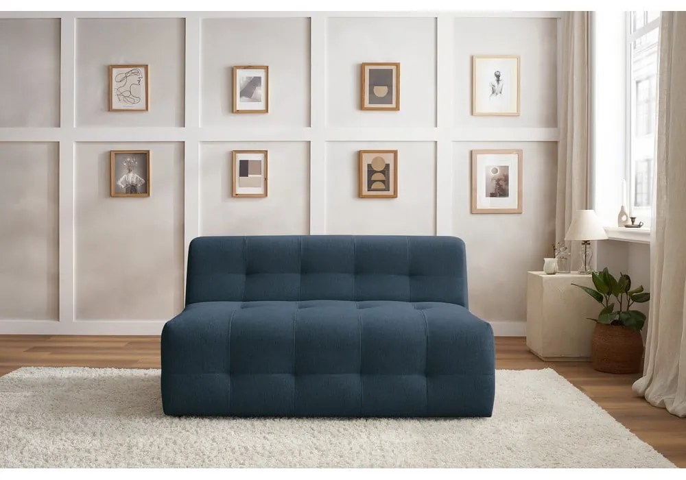 Тъмносин модул за диван Kleber - Bobochic Paris