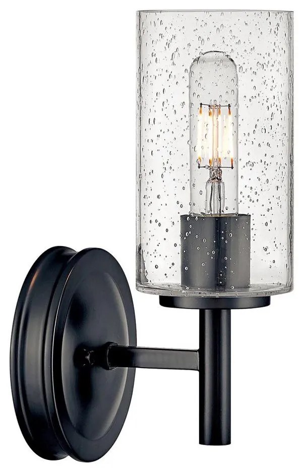 Hinkley HK-COLLIER1-BX - Стенно осветително тяло COLLIER 1xE27/60W/230V