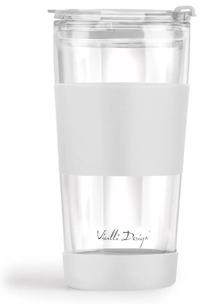 Бяла термочаша 600 ml Fuori – Vialli Design