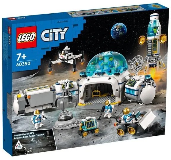 Конструктор LEGO CITY - Лунна изследователска станция - 60350