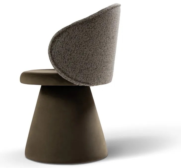 Тъмнозелено кадифено кресло Inez – Micadoni