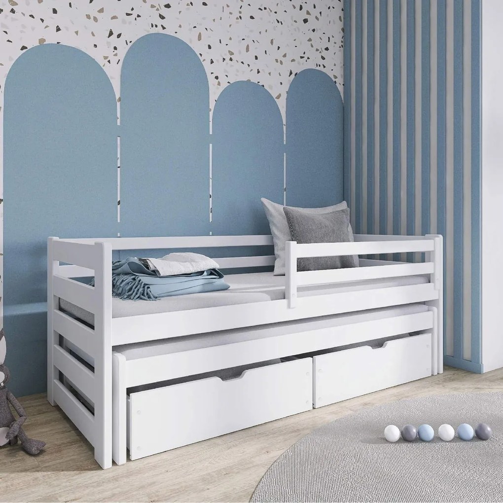 Детско легло Senso-Бяло-80 x 200