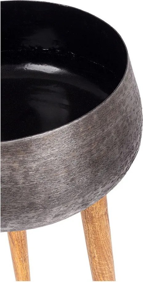 Метални ръчно изработени покрития за кашпи в комплект 3 бр. ø 37,5 cm Varanasi – Bizzotto