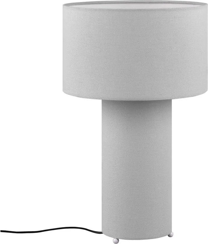 Светлосива настолна лампа (височина 40 см) Bale - Trio