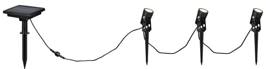 LED потапящо външно осветително тяло със соларен панел Obidos – Trio