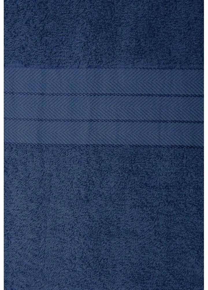 Тъмносини памучни кърпи в комплект от 4 броя 50x100 cm - Good Morning