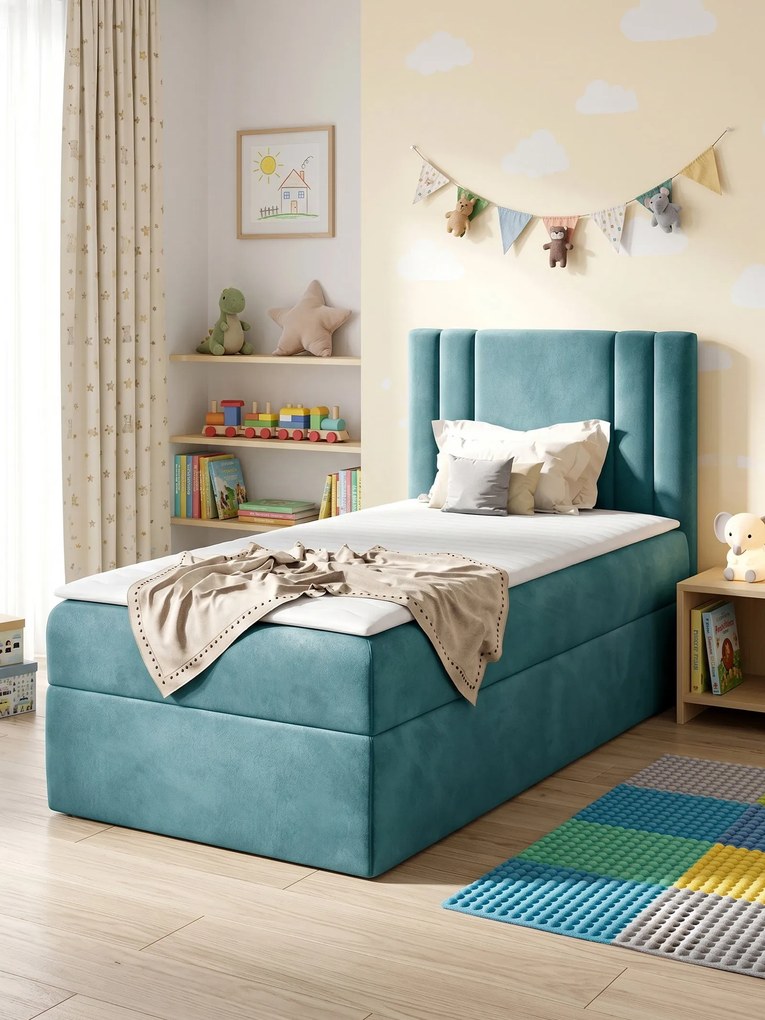 Тапицирано легло Carmen Mini-Galazio-80 x 200-Aristera