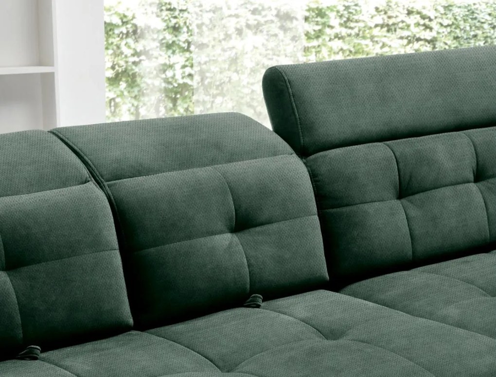 Ъглов диван Ferin-Prasino-Right