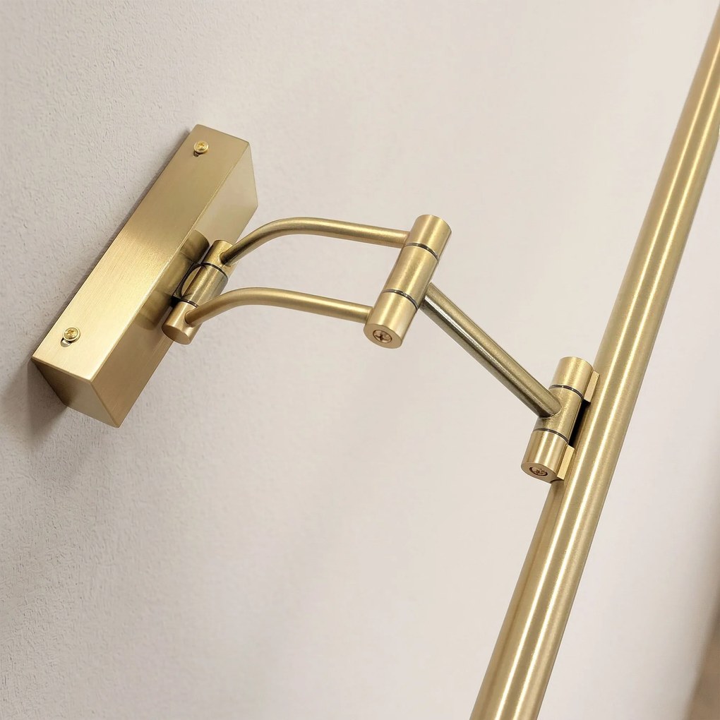 LED аплик за баня SWE022-1W 42cm Brush Gold