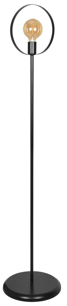 Лампион АПОЛО, черен, 1xE27