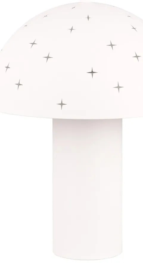 Бяла настолна лампа (височина 32,5 cm) Seta - Trio