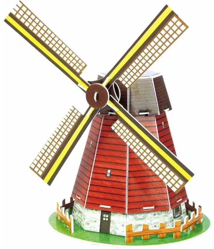 Revell - Мини пъзел 3D - Вятърна мелница