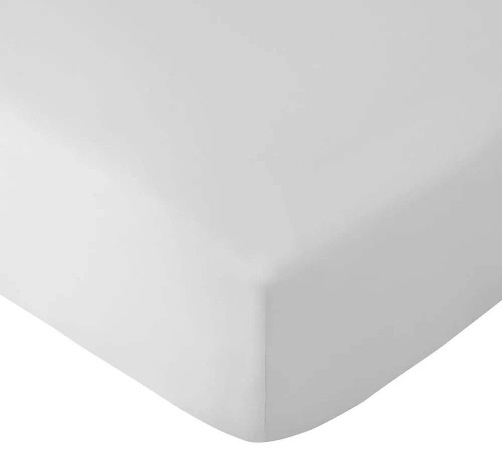 Бял чаршаф за опъване 90x190 cm So Soft - Catherine Lansfield