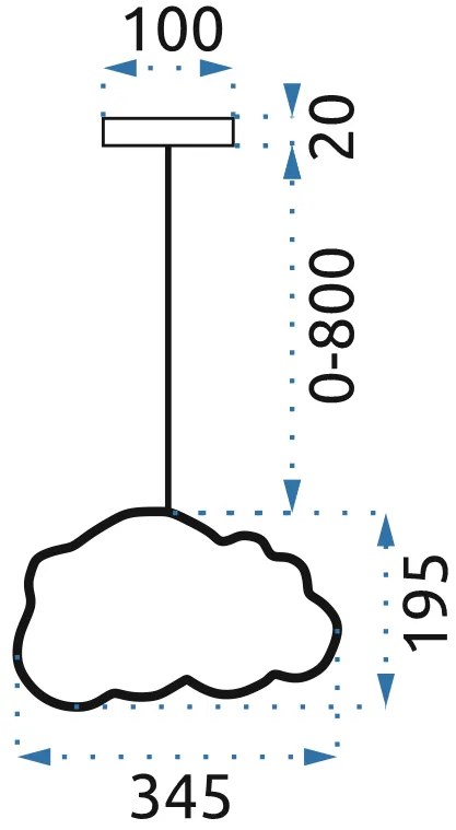 Пендел Cloud Gray LH2077-2