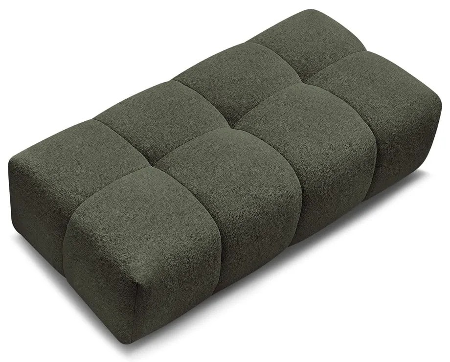 Зелена шенилова табуретка Everest – Bobochic Paris