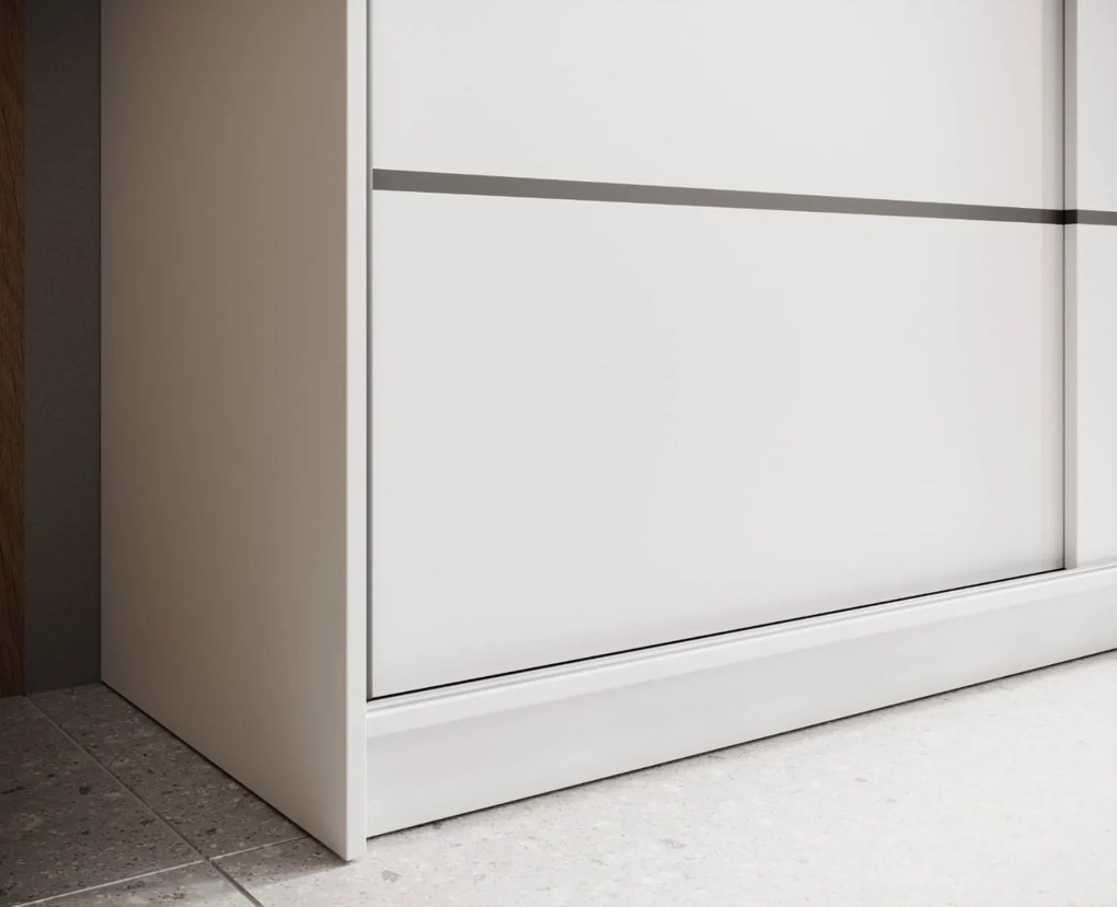 Плъзгащ се гардероб Verano 180-Leuko