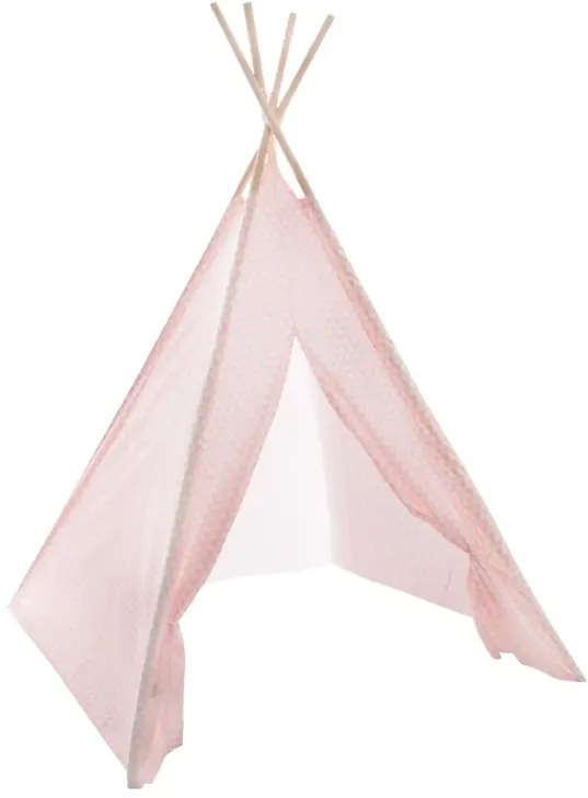 Детска палатка atmosphera Teepee, 120x120x160 cm - Розов