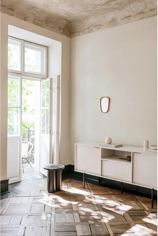 Сиво-бежова маса за телевизор 180x79x50 cm Bau – noo.ma