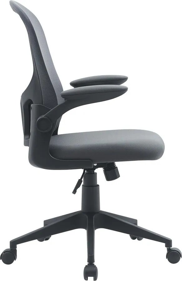 Сив тапициран офис стол Kempton – Yes Everyday