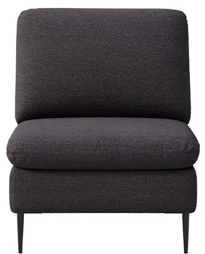 Фотьойл от черно букле Moilo - MESONICA