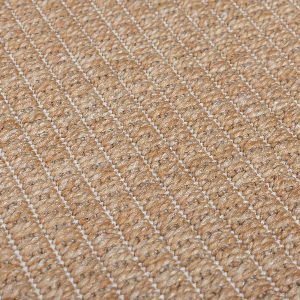 Външен килим в естествен цвят 133x170 cm Weave – Flair Rugs