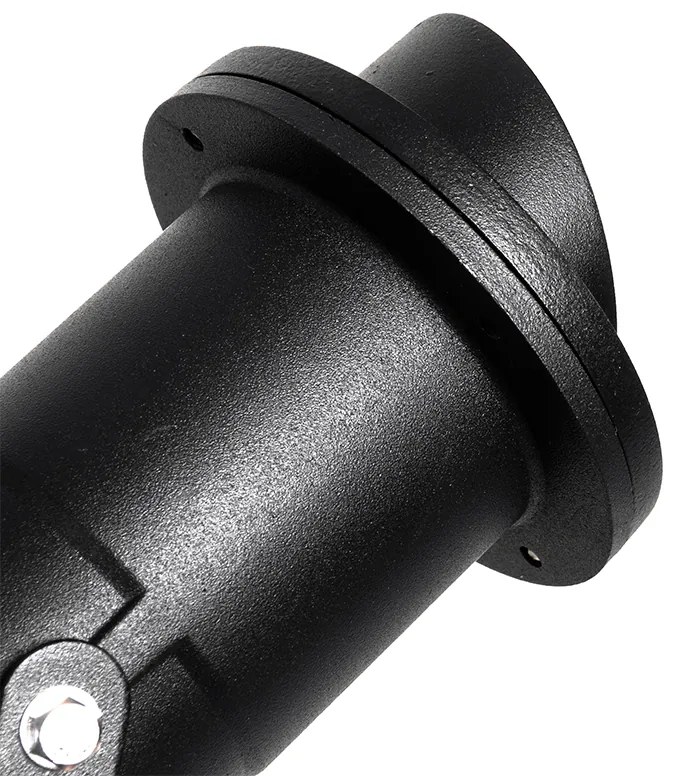 Комплект от 3 градински шипове черни с кабел и щепсел IP65 - Done