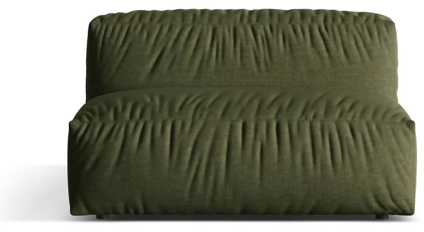 Зелен модул за диван (среден модул) Martina – Micadoni Home