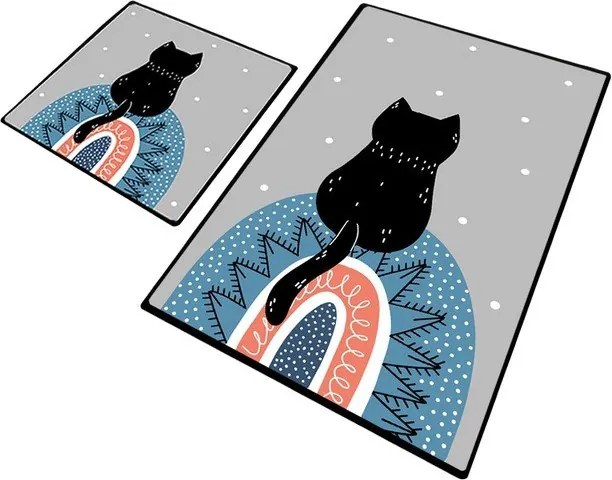 Килими за баня в комплект 2 бр. 60x100 cm Waiten – Foutastic