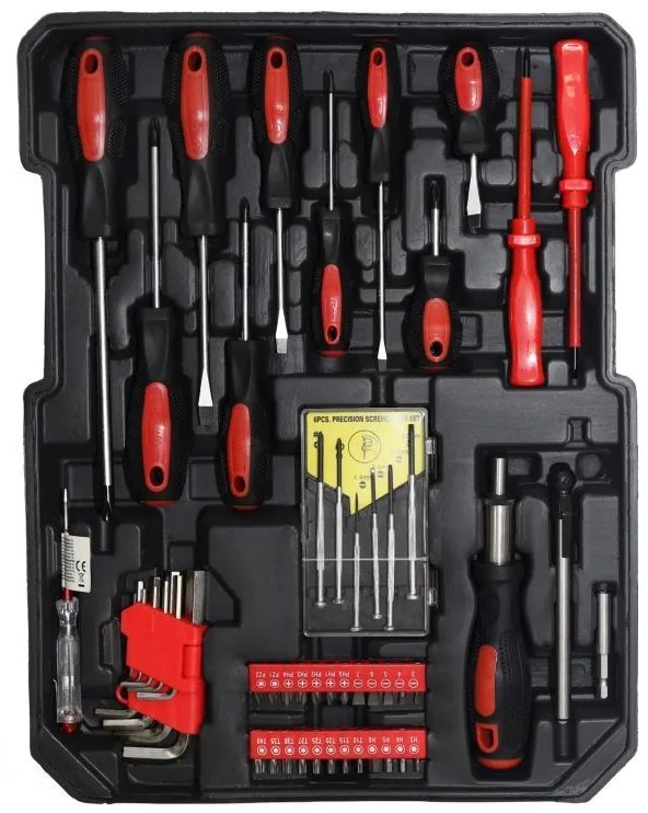 Комплект инструменти от 189 части в куфарче за инструменти