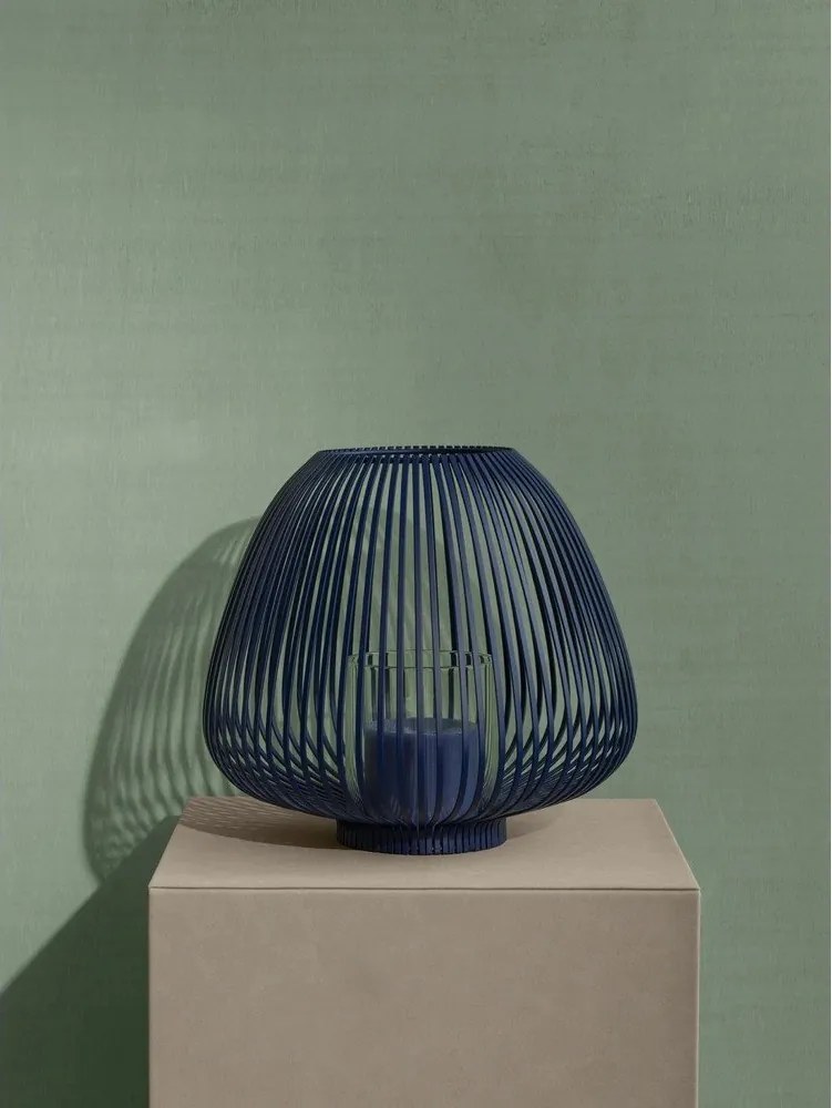 Стойка за цветя от изкуствена кожа/картонена (височина 76 cm) Sahla – Blomus