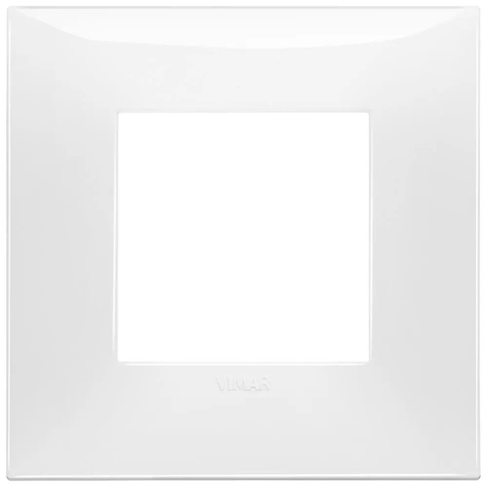 VIMAR 09662.01 Декоративна рамка технополимер, 2M, Бял гланц,  NEVE UP