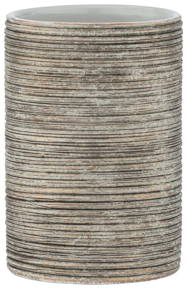 Кафява керамична чаша за четки за зъби Fedio - Wenko