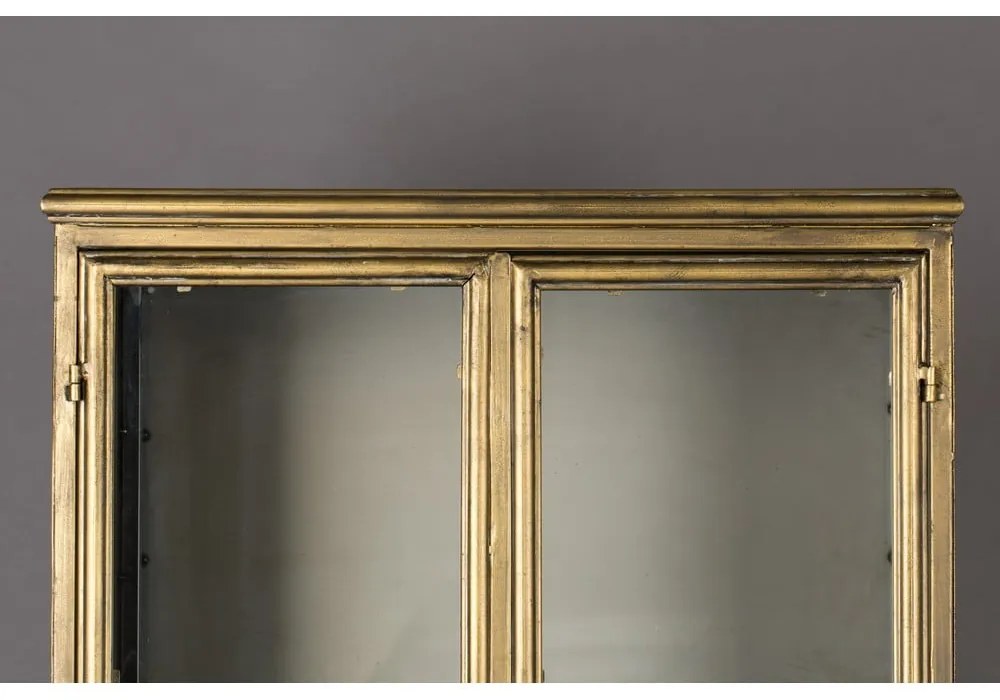Метална витрина в златист цвят 64x184 cm Gertlush - Dutchbone