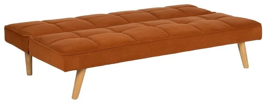 Шенилов разтегателен диван в тухлен цвят 175 cm – Ixia