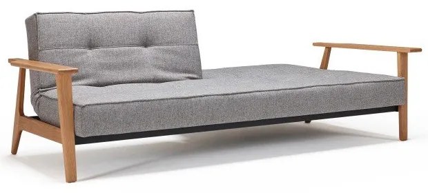 Сив разтегателен диван Frej Mixed Dance Grey Splitback - Innovation