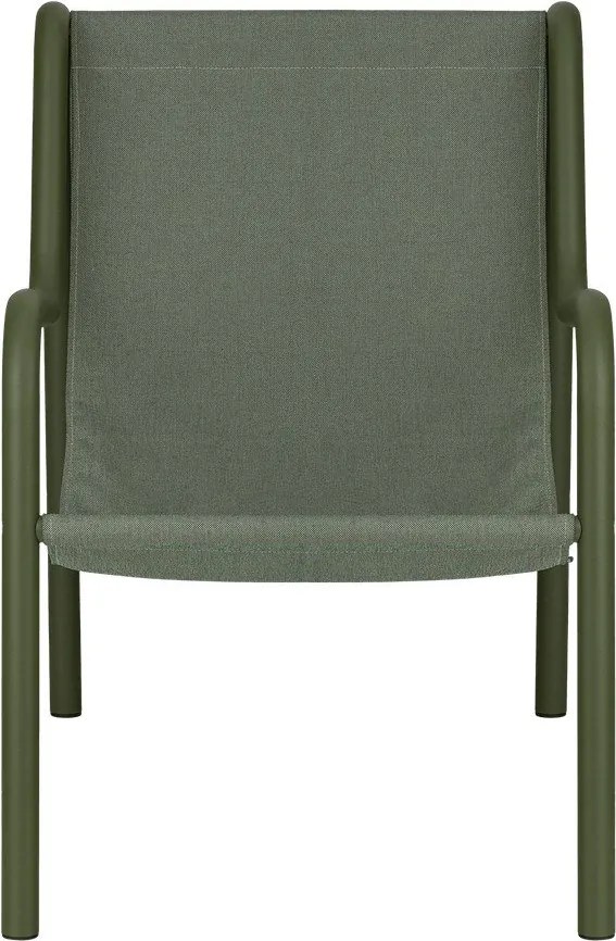 Зелен градински стол метален Nokk – noo.ma