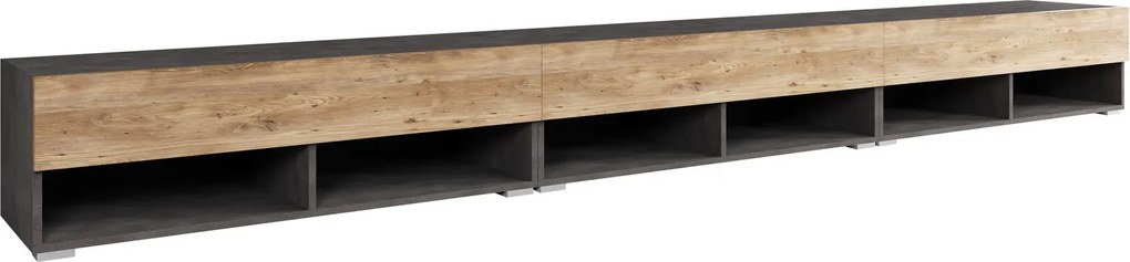 ТV шкаф A 300-Сонома - сив